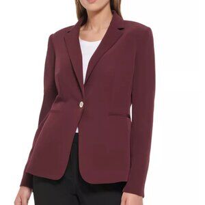 Tommy Hilfiger Maroon Blazer